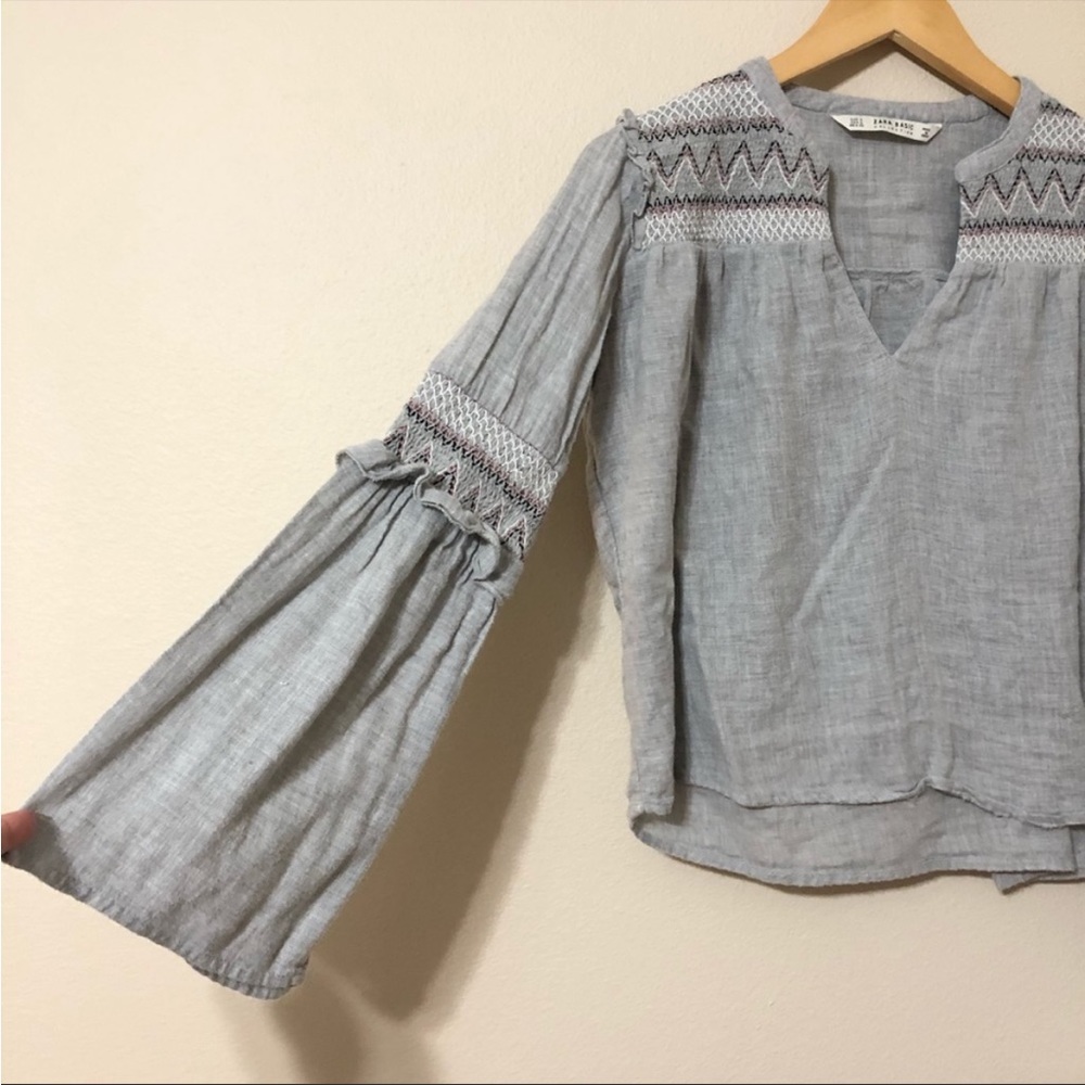 Zara Embroidered Long Sleeve
